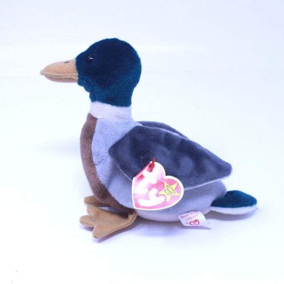 TY Vintage Mallard Duck "Jake" Beanie Baby - Picture 2 of 8